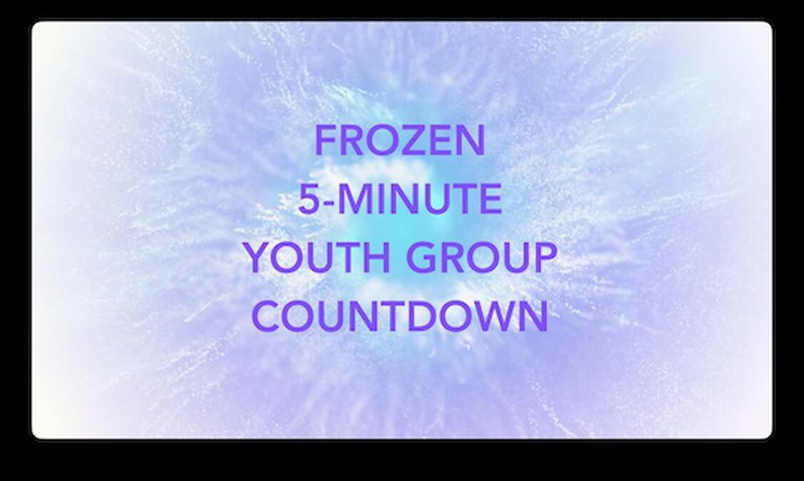Frozen 5 Minute Youth Group Countdown image number 0